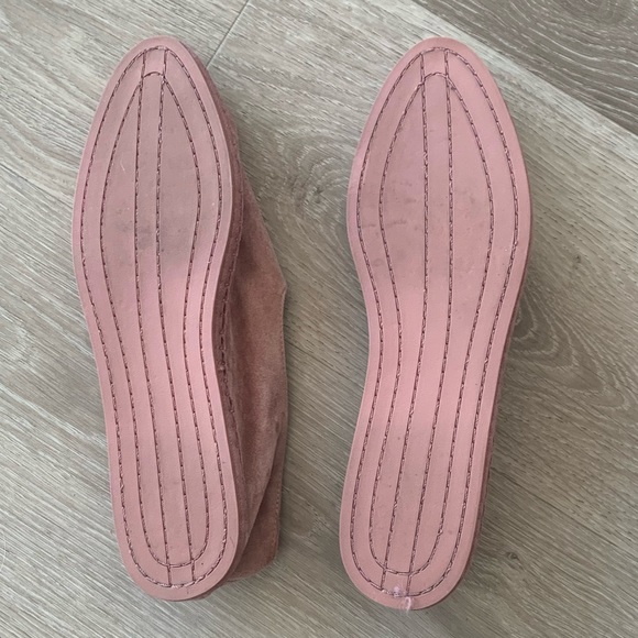 Vince. Pink Suede Espadrilles - Picture 7 of 9